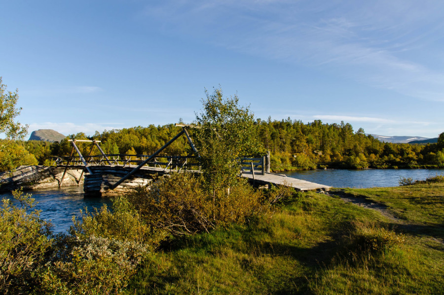 Camping sauvage près du Jotunheimen