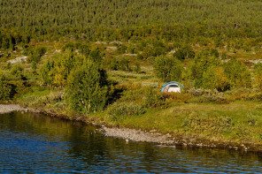 Camping sauvage près du Jotunheimen
