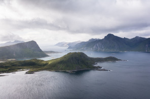 Randonnée de Mannen et Himmeltinden – Vue depuis le sommet de Mannen