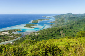 Vue depuis le  mont Tapu