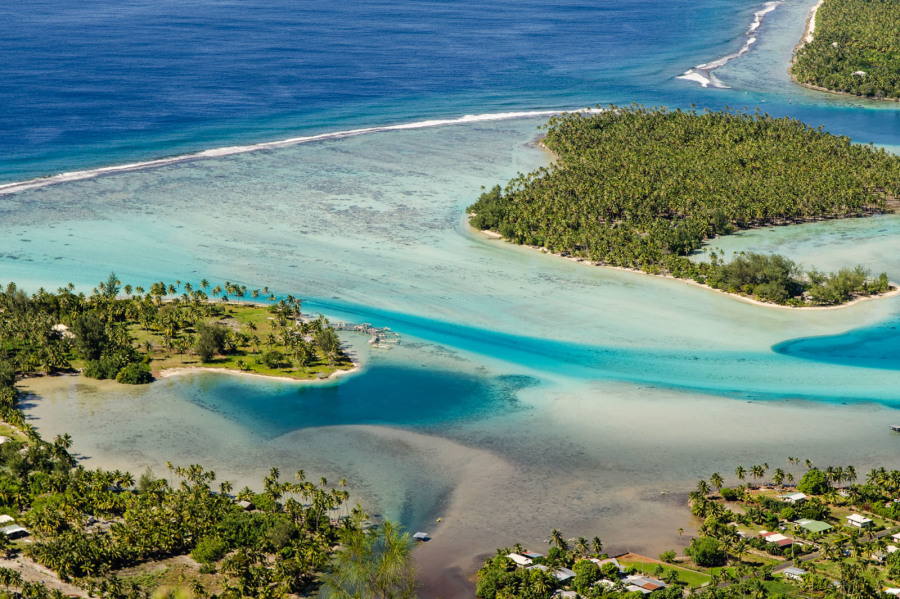 Vue depuis le  mont Tapu