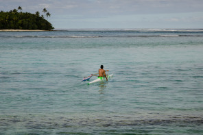 Plage à côté du marae Anini