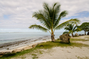 Plage à côté du marae Anini