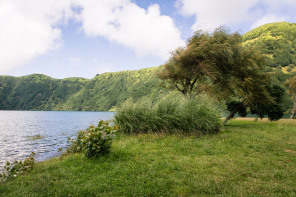 Au bord du lagoa Azul