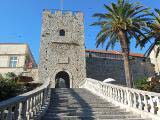 Entrée de la ville de Korčula Entrée de la ville de Korčula