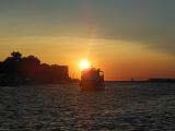 Coucher de soleil sur le front de mer Coucher de soleil sur le front de mer